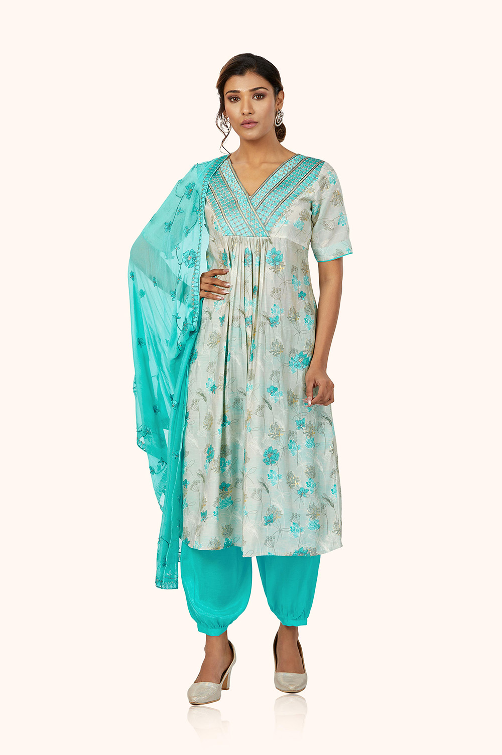 Kurta set with Dupatta main image 1