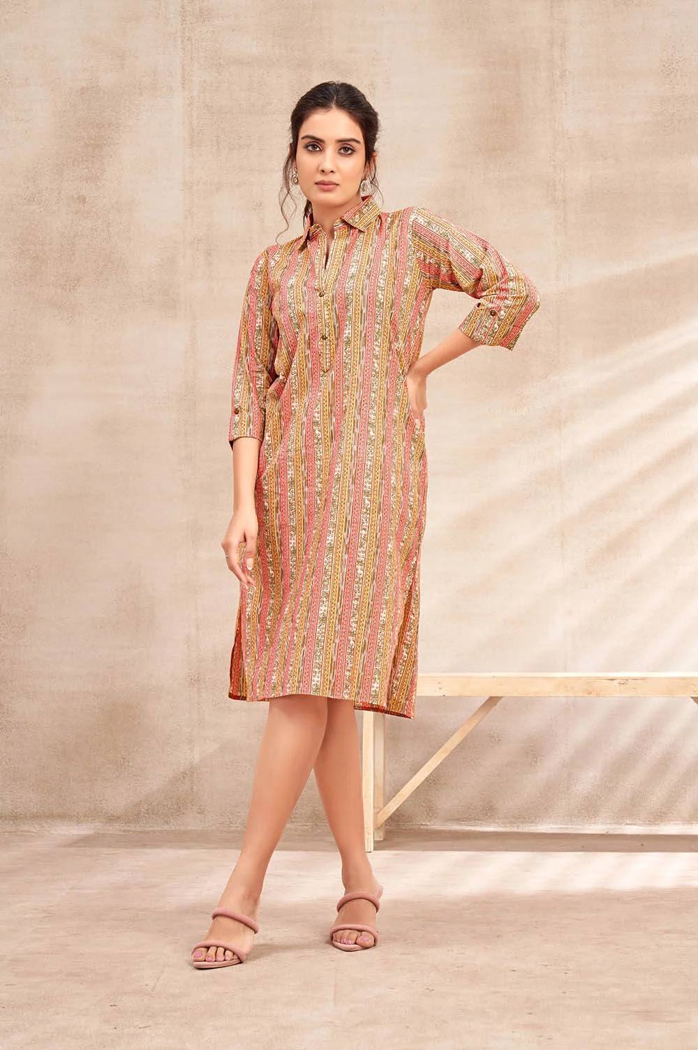 kurta-style-pastel-dress