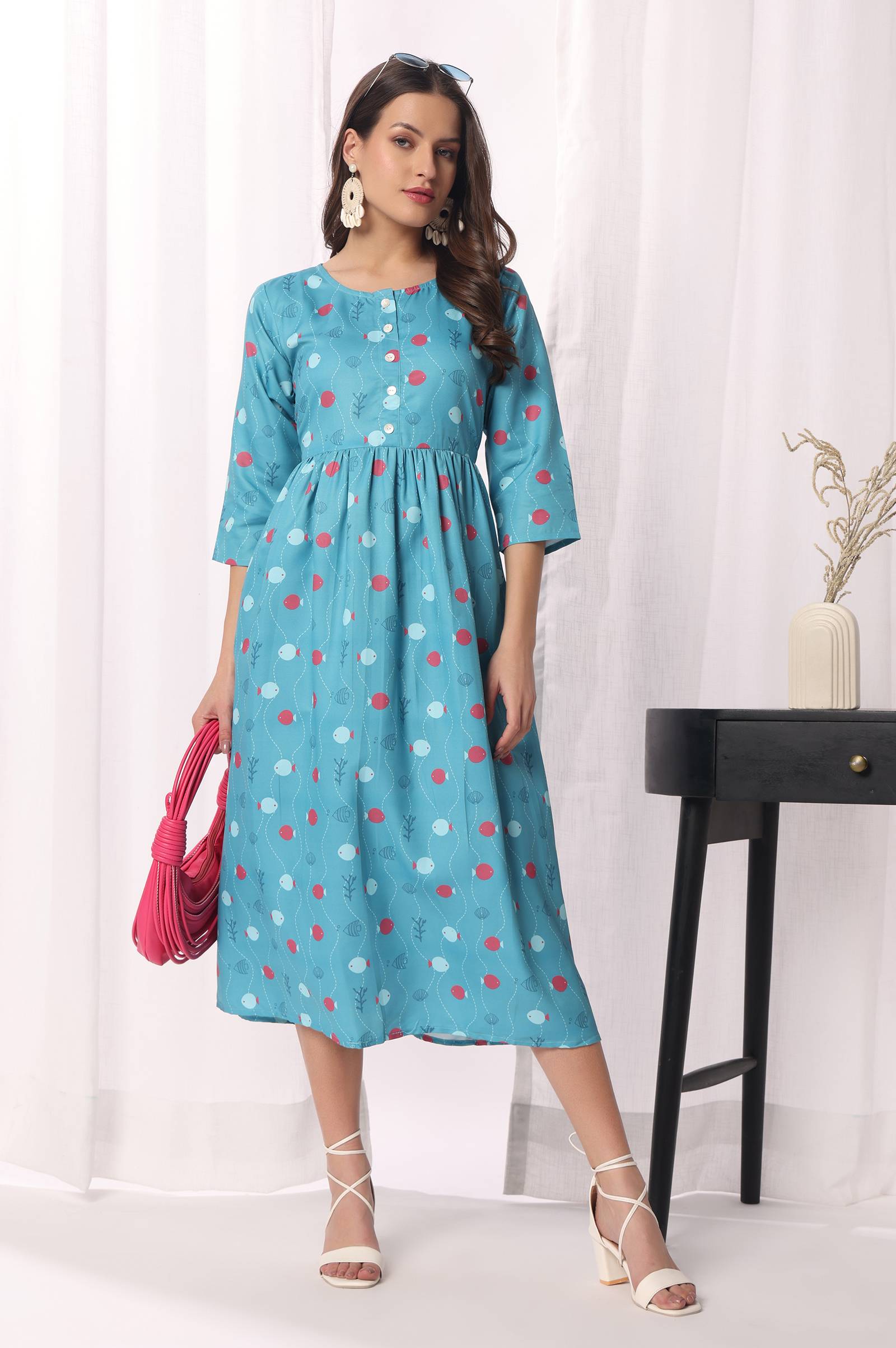 light-grey-cotton-blend-floral-printed-kurta-for-women