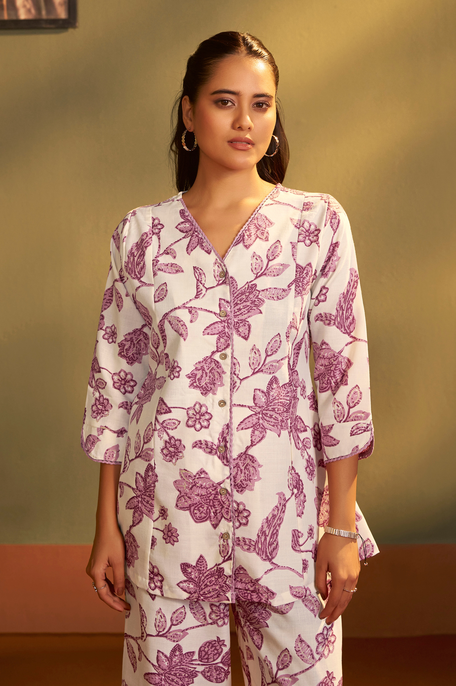 womens-cream-cotton-blend-printed-co-ord-set