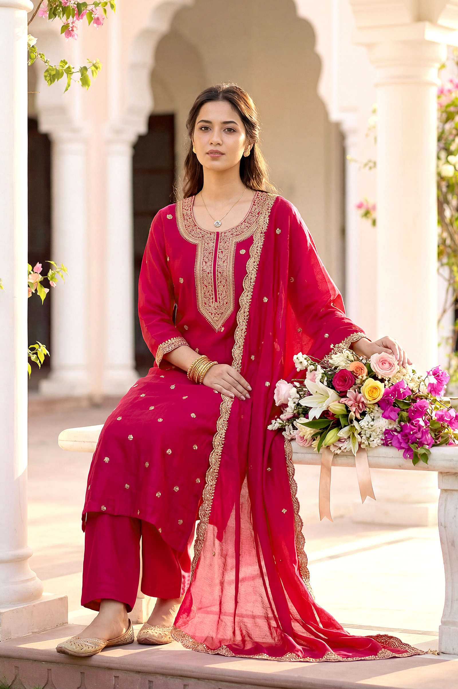 pink-vichitra-silk-embroidered-straight-kurta-set-with-embroidered-dupatta