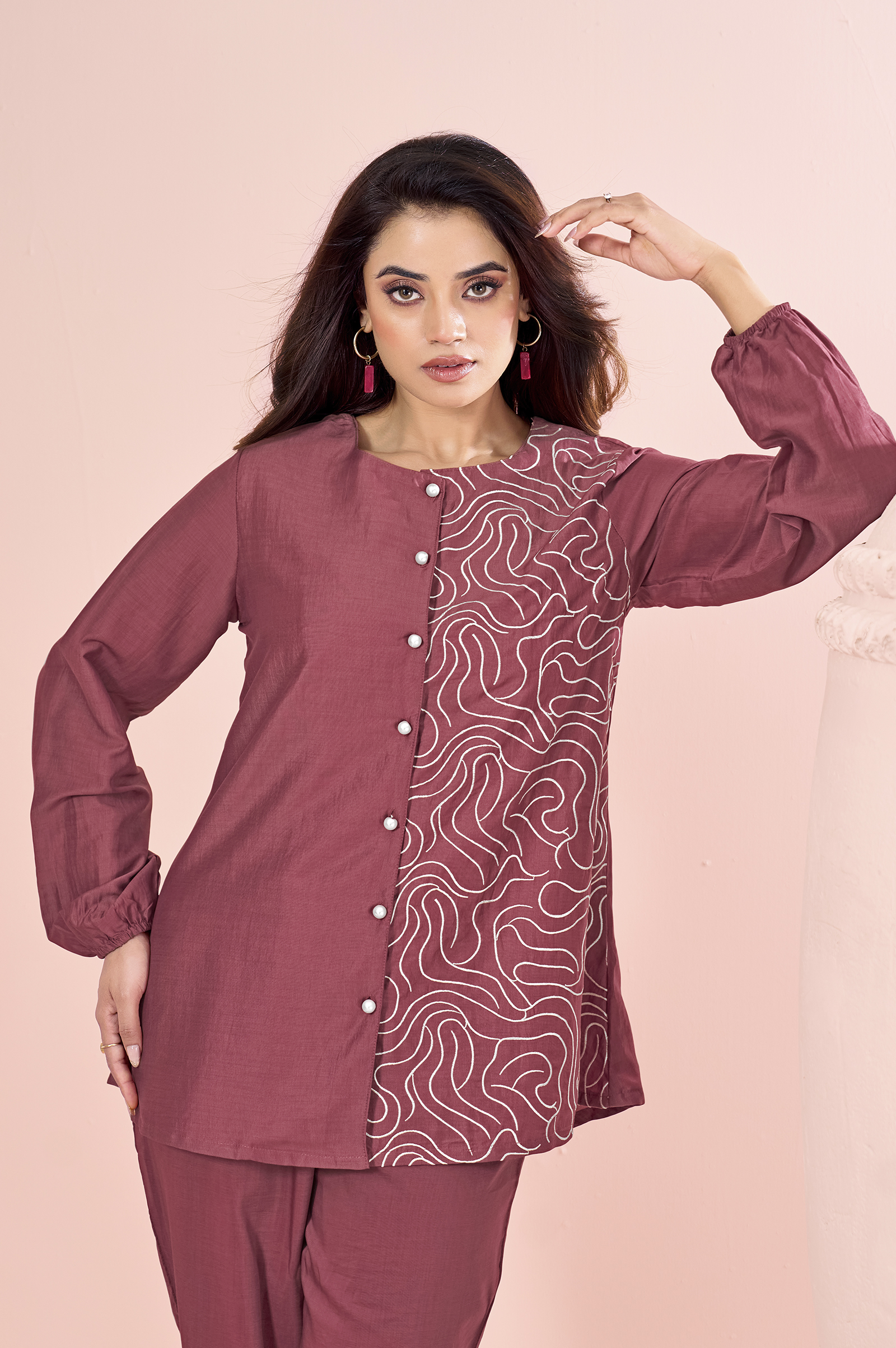 rust-embroidered-cotton-straight-co-ord-set