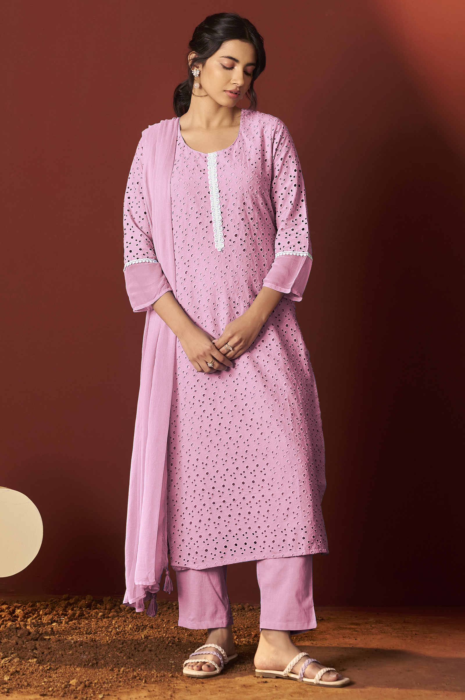 pink-pure-cotton-schiffly-work-kurta-set-with-dupatta-for-women
