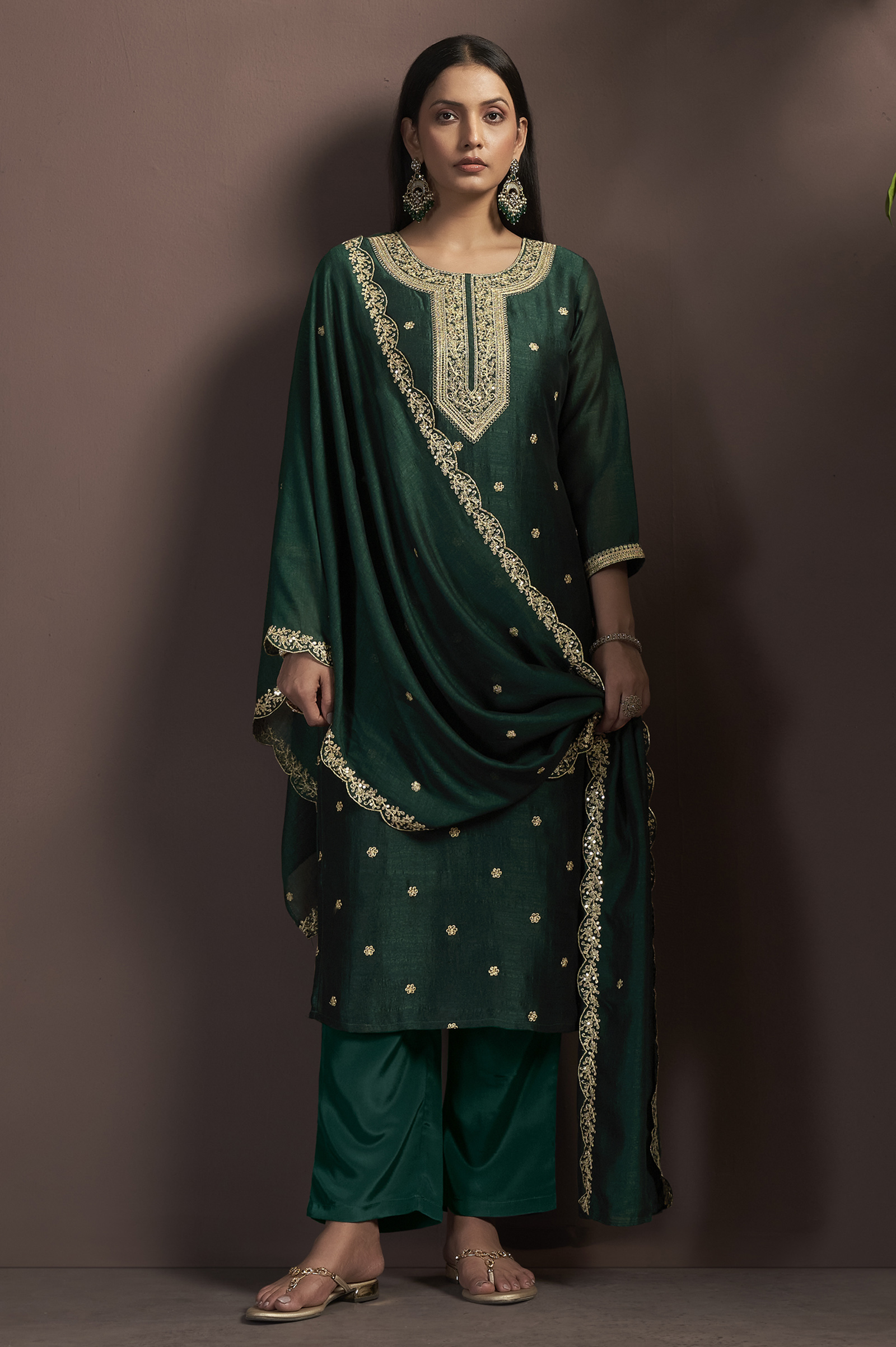 green-vichitra-silk-embroidered-straight-kurta-set-with-embroidered-dupatta