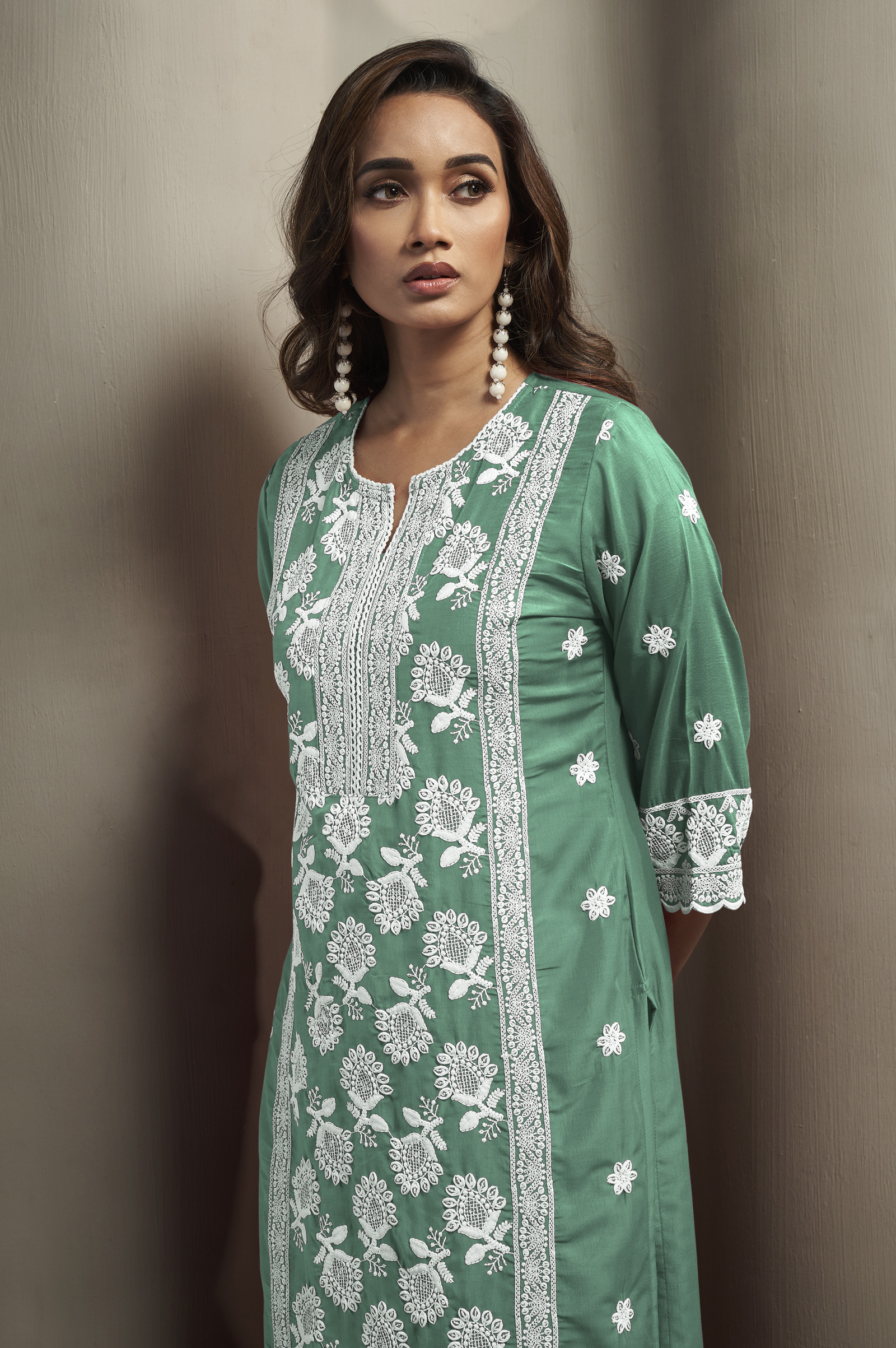 womens-pista-green-cotton-blend-schiffli-embroidered-straight-kurta-with-solid-cotton-blend-pants-solid-nazmin-chiffon-d
